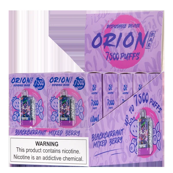 Blackcurrant Mixed Berries Orion Bar 7500 - Image 2