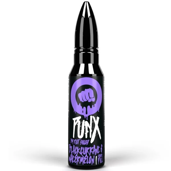 Blackcurrant Watermelon E Liquid 50ml by Punx Riot Squad