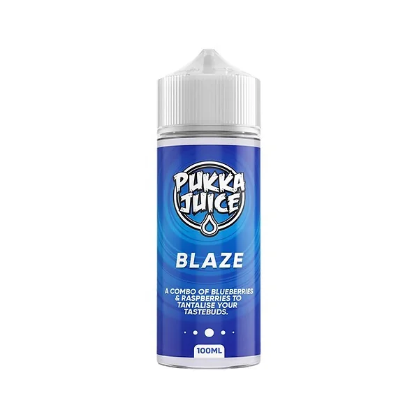 Blaze E Liquid 100ml Shortfill by Pukka Juice