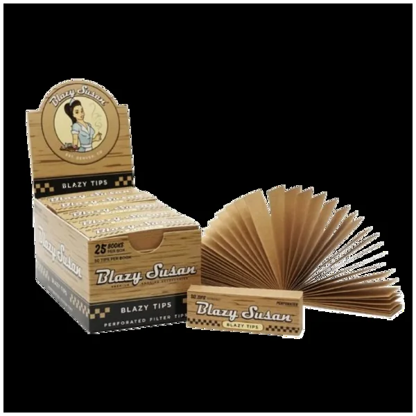 Blazy Susan Blazy Tips (25ct)-Unbleached