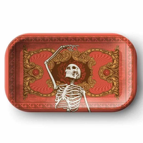 Blazy Susan Grateful Dead Metal Rolling Tray - Medium - Image 3