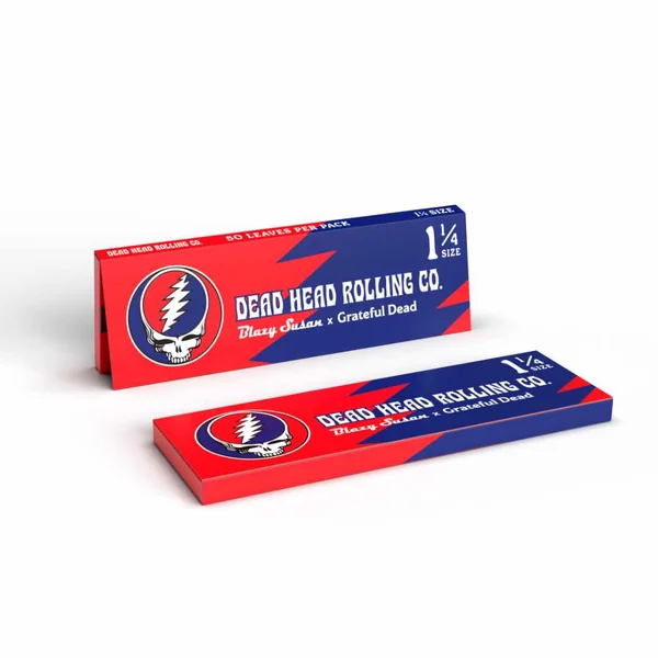 Blazy Susan Grateful Dead Rolling Papers - 1-1/4" - Display Box - Image 2