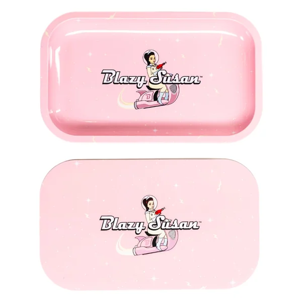Blazy Susan Metal Rolling Tray