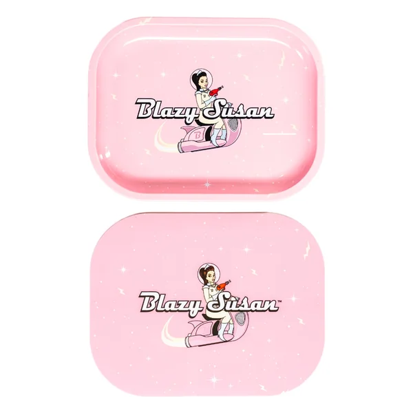 Blazy Susan Metal Rolling Tray - Image 9