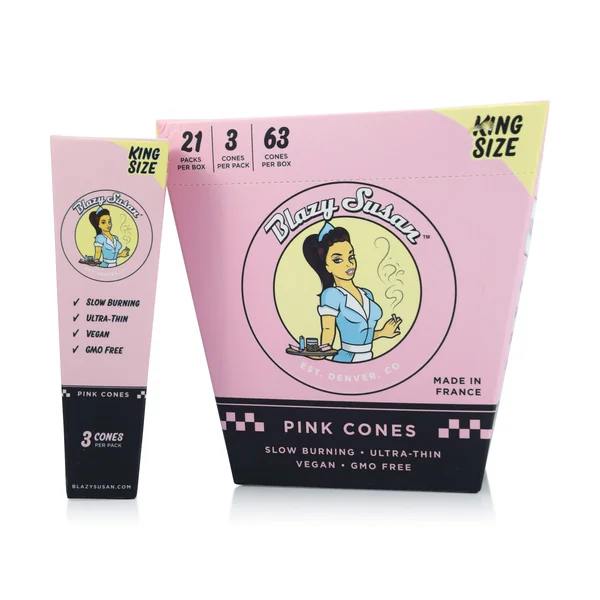 Blazy Susan Pink Cones - Image 3