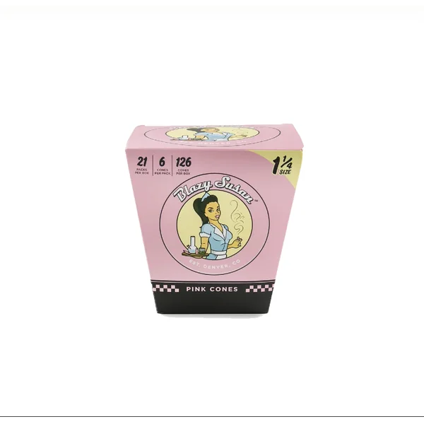 BLAZY SUSAN PINKCONE1/4-21/6PK