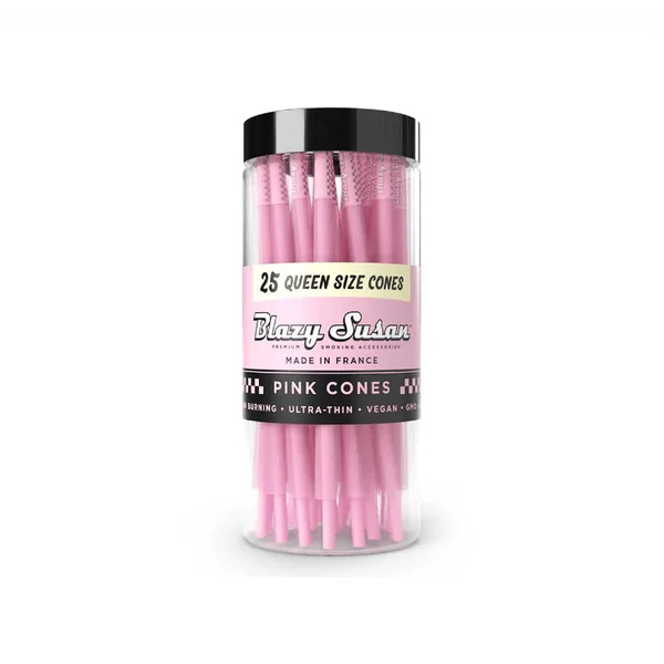 BLAZY SUSAN PNK QUEEN CONE25CT