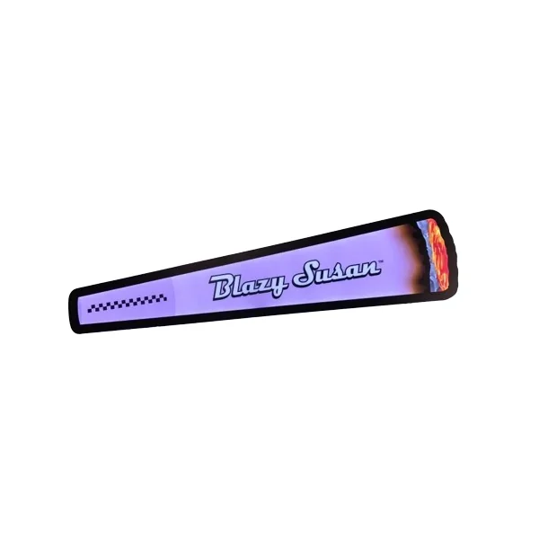 Blazy Susan Purple Cone LED Sign