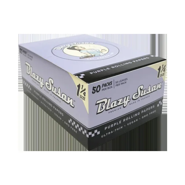 Blazy Susan Rolling Papers - 1 1/4" Size 50ct - Image 2