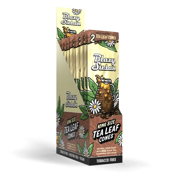 Blazy Susan Tea Leaf Cones - Display Box