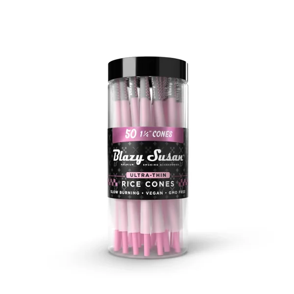 Blazy Susan Ultra Thin Rice Cones | Jar