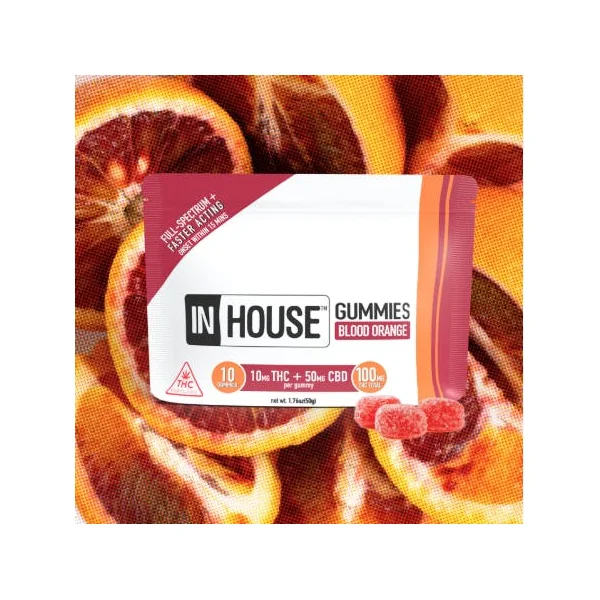 Blood Orange (fast acting) | 5:1 THC:CBD | 10 x 10mg