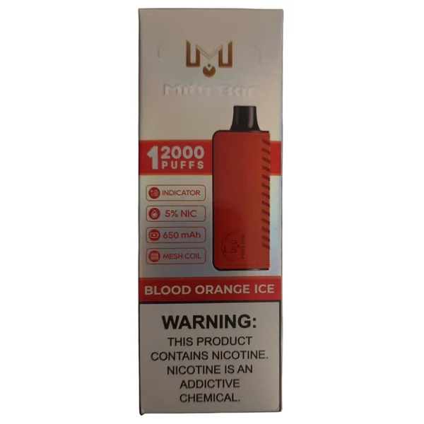 Blood Orange Ice - Milli Bar 12000 - Image 2