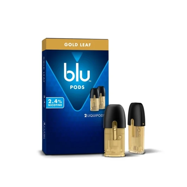 BLU Liquidpods Gold Leaf 2.4% – 2 pack