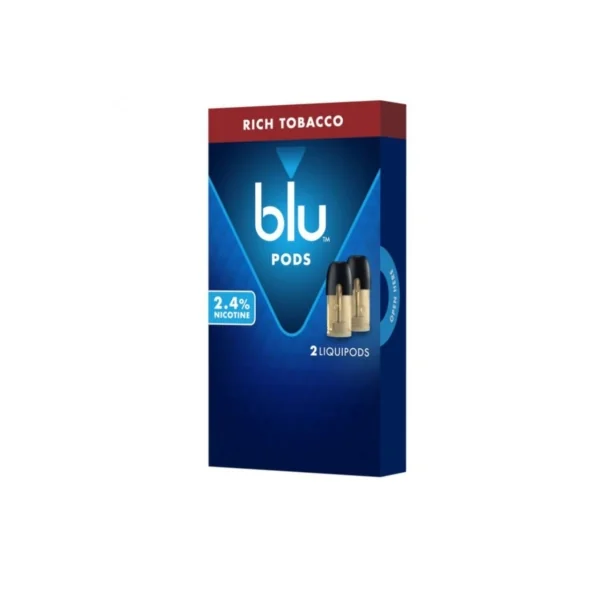 BLU Liquidpods Rich Tobacco 2.4% – 2 pack