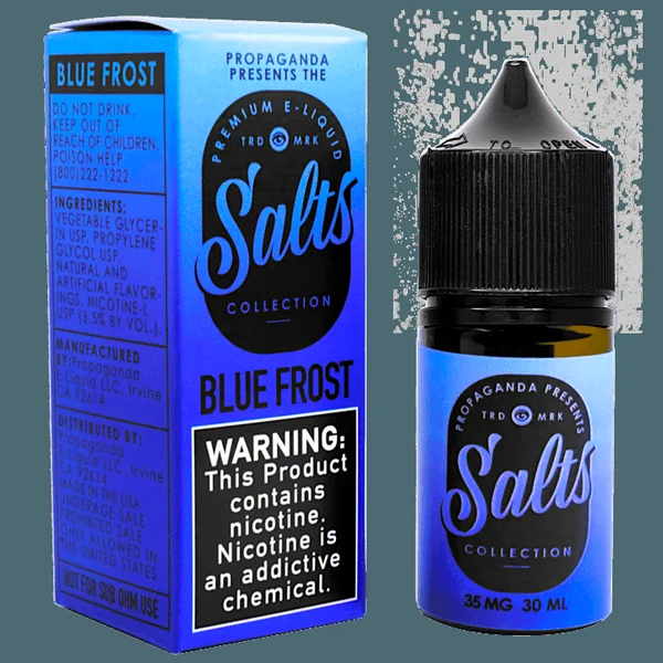 Blue Frost by Propaganda Premium Salt Nic (30ml)