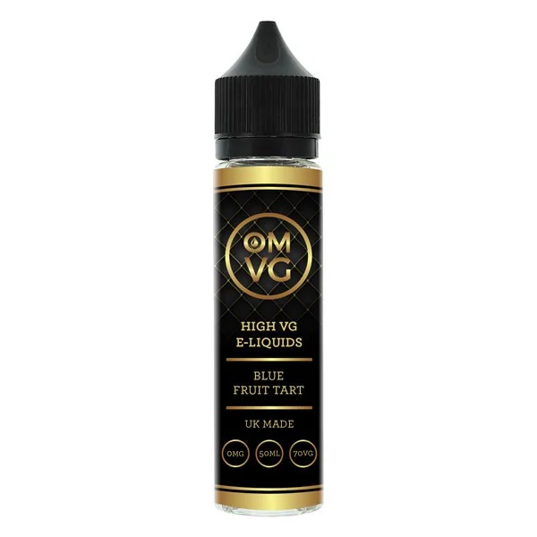Blue Fruit Tart Shortfill E Liquid 50ml by OMVG
