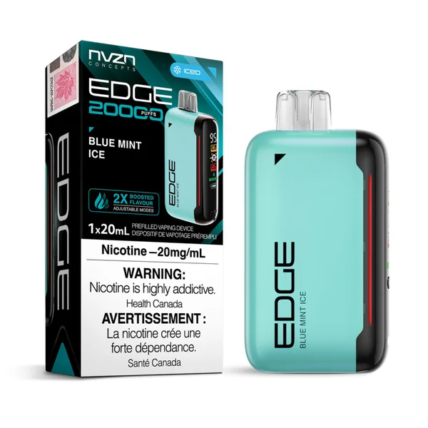 Blue Mint Ice Edge NVSN 20000 Disposable Vape | VapeLoft