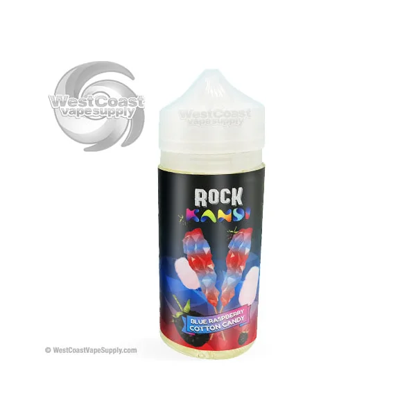 Blue Raspberry Cotton Candy by Rock Kandi 100ml