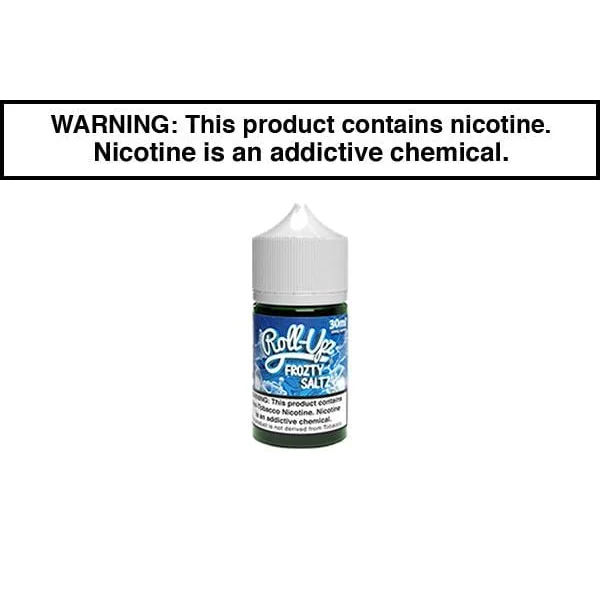 BLUE RASPBERRY FROZTY BY JUICE ROLL UPZ SALT 30ML