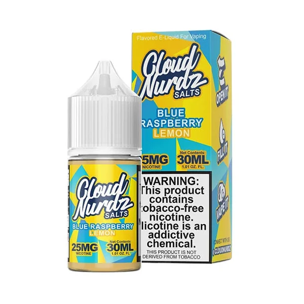Blue Raspberry Lemon by Cloud Nurdz Salt 30ml