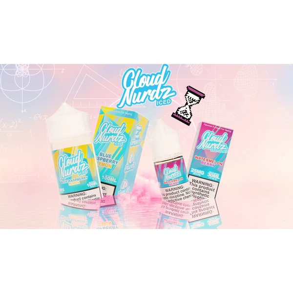 Blue Raspberry Lemon - Cloud Nurdz - 100mL - Image 4