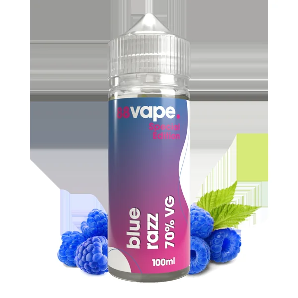 Blue Razz 100ml Short Fill