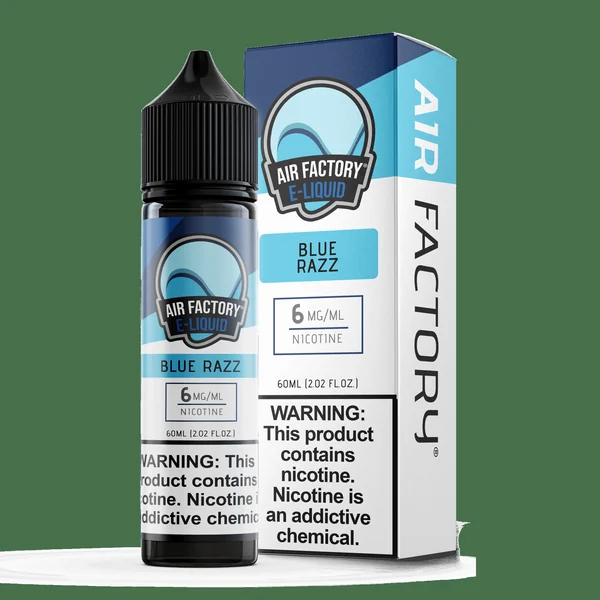 Blue Razz - Air Factory E-Liquids - 60mL - Image 2