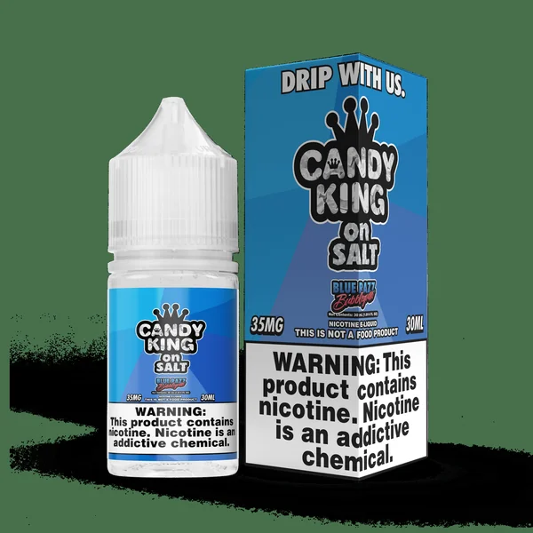 Blue Razz Bubblegum SALT - Candy King On SALT - 30mL
