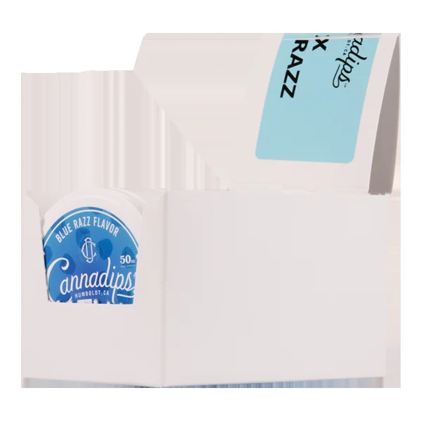 Blue Razz Cannadips 5X CBD Pouches - Image 2
