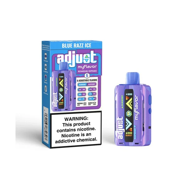 Blue Razz Ice - Adjust MyFlavor 40K