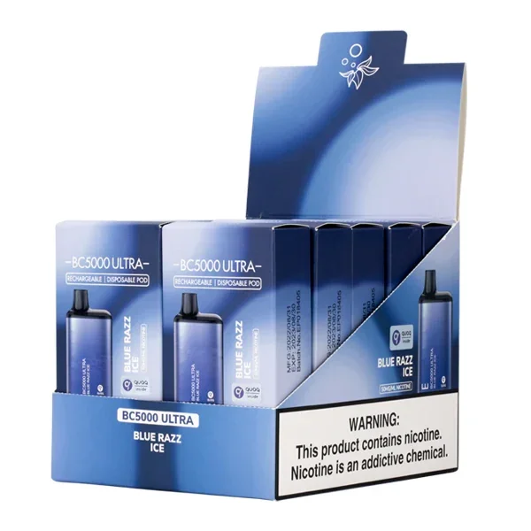 Blue Razz Ice BC5000 Ultra - Vaperushusa Online Vape Store - Image 2