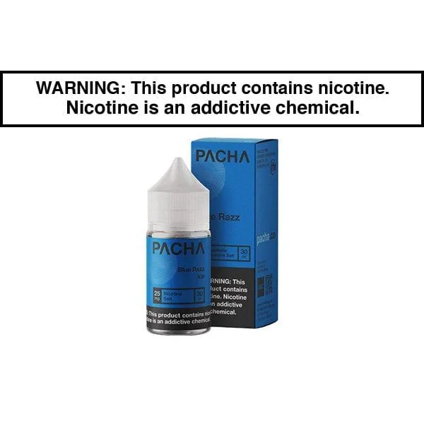 BLUE RAZZ ICE BY PACHAMAMA SALTS 30ML