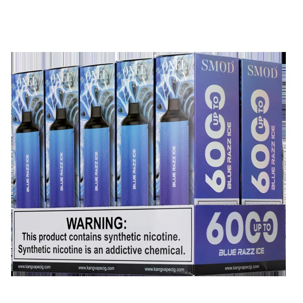 Blue Razz Ice Kangvape Smod 6000 - Image 2