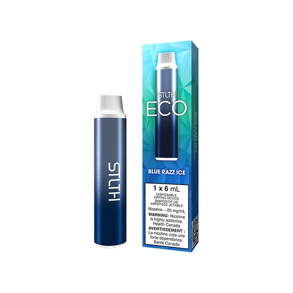 Blue Razz Ice STLTH Eco | 3K Puff Max - VapeLoft