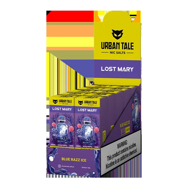 Blue Razz Ice Urban Tale X Lost Mary - Image 2
