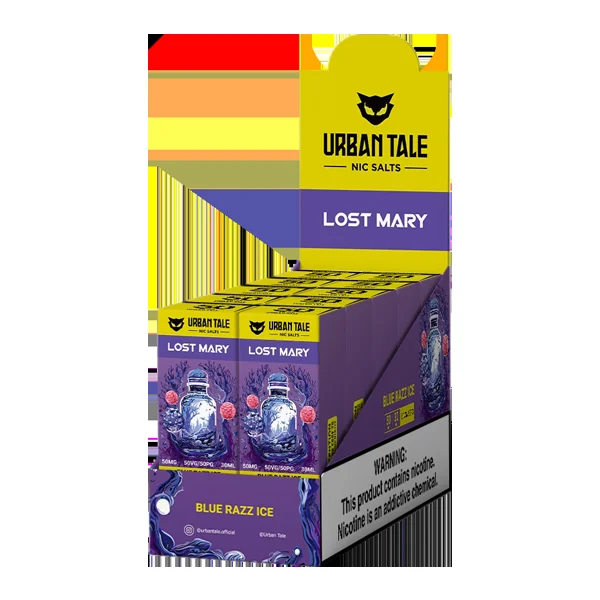 Blue Razz Ice Urban Tale X Lost Mary - Image 4