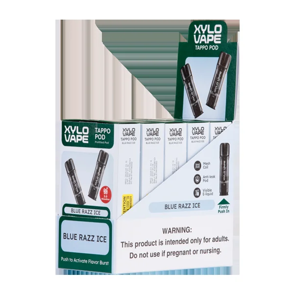Blue Razz Ice XYLO Tappo 2pk Pods - Image 3