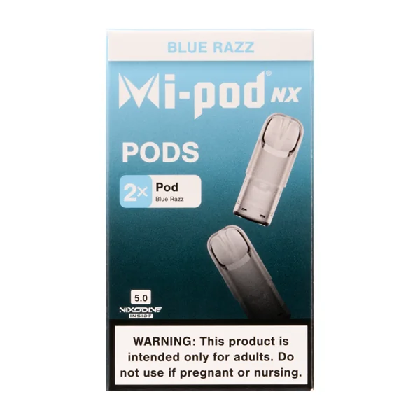 Blue Razz Mi-Pod NX Pods (2pk)