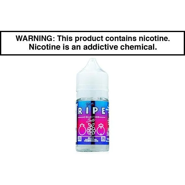 BLUE RAZZLEBERRY POMEGRANATE BY VAPE 100 RIPE SALTS 30ML