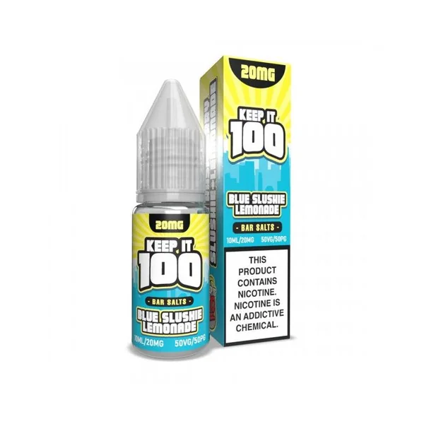 Blue Slushie Lemonade - Keep It 100 Bar Salt 10mL