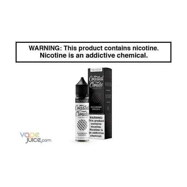 BLUEBERRY BANANA BY COASTAL CLOUDS 60ML