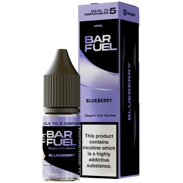 Blueberry Bar Fuel Nic Salt E Liquid 10ml by Hangsen