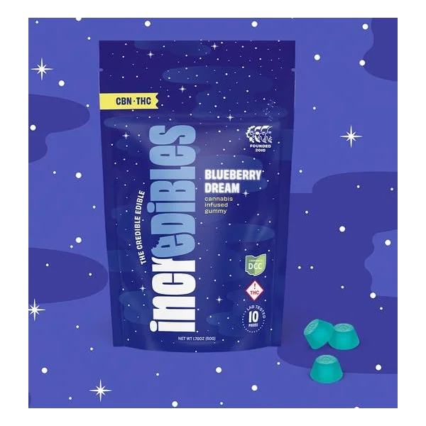 Blueberry Dream | 5:1 THC:CBN | 10 x 10.5mg