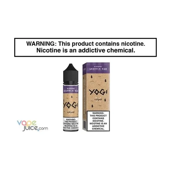 BLUEBERRY GRANOLA BAR BY YOGI E LIQUID 60ML