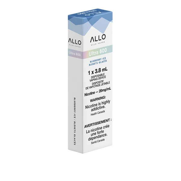 Blueberry Ice ALLO Ultra Disposable Vape | VapeLoft - Image 2