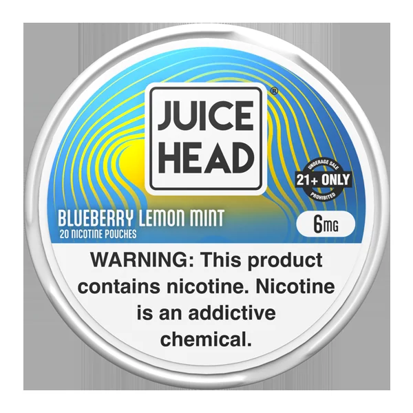 Blueberry Lemon Mint Juice Head Pouches