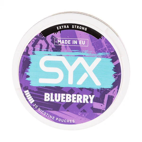Blueberry Nicotine Pouches by SYX