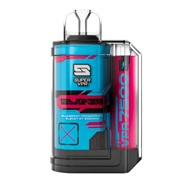 Blueberry Pomegranate Super VPR 7500 Disposable Vape | VapeLoft - Image 2