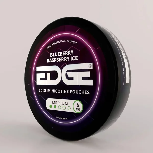 Blueberry Raspberry Ice Nicotine Pouches by EDGE - Image 2